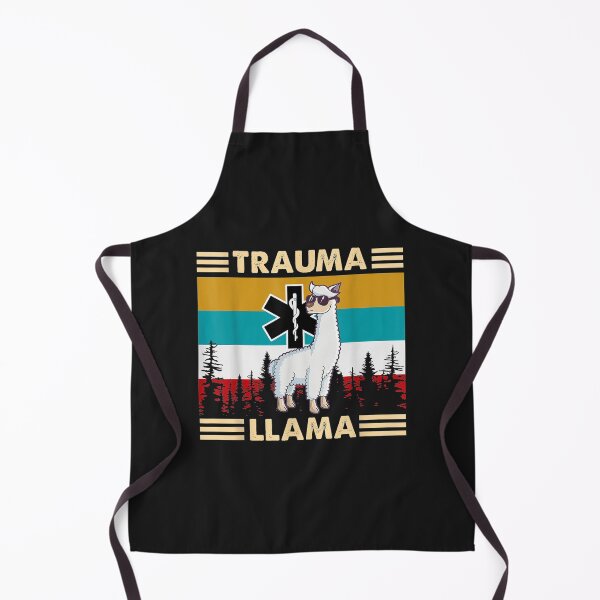Item preview, Funny Trauma Llama EMT Medic EMS ER Enfermera TShirt16 designed and sold by tawanama.