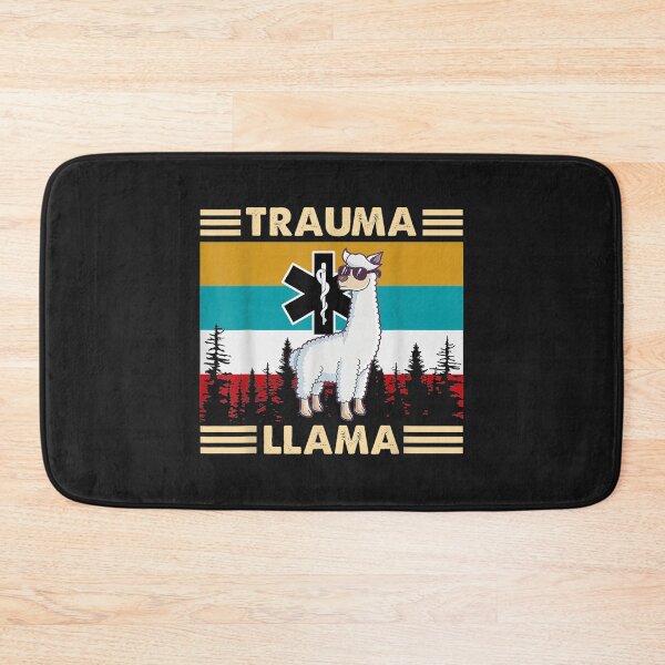 Artikelvorschau, Lustiges Trauma-Lama EMT Sanitäter EMS ER Krankenschwester TShirt16 entworfen und verkauft von tawanama.