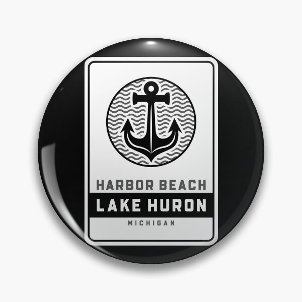 Item preview, Harbor Beach Michigan Lake Huron Anchor Design designed and sold by Eleven-K.