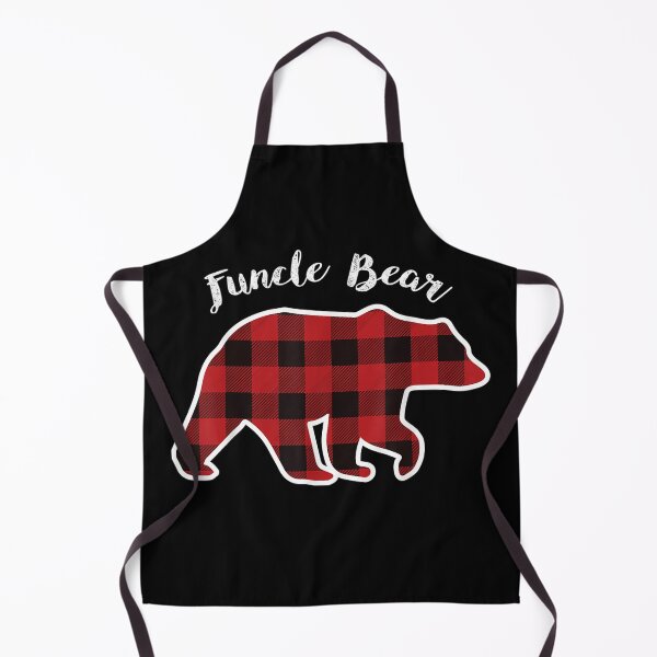 Item preview, FUNCLE BEAR Men Red Plaid Christmas Pajama Family Gift designed and sold by rosemary222112.