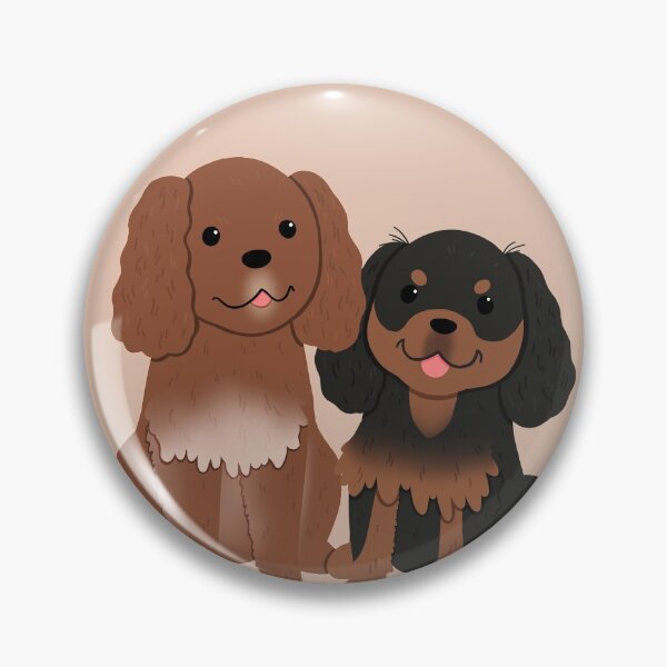Item preview, Lindo retrato de perro Cavaliers designed and sold by KTJoh.