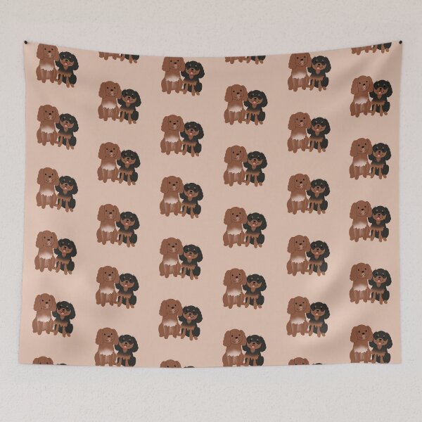 Item preview, Lindo retrato de perro Cavaliers designed and sold by KTJoh.