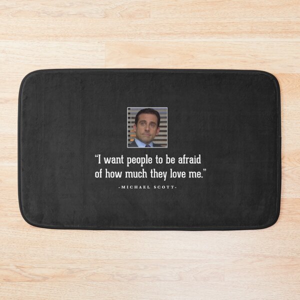Item preview, "I want people to be afraid of how much they love me" - Michael Scott designed and sold by Primotees.
