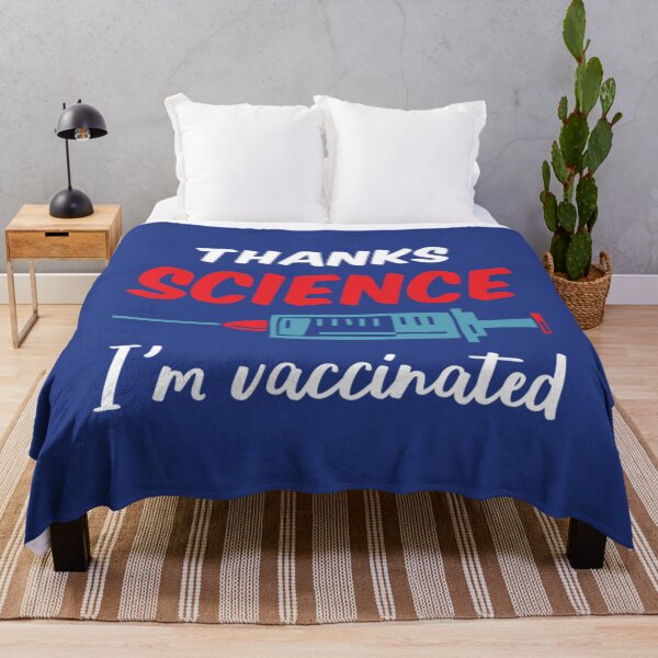 Item preview, Thanks Science I Am Vaccinated designed and sold by KAOCustomDesign.