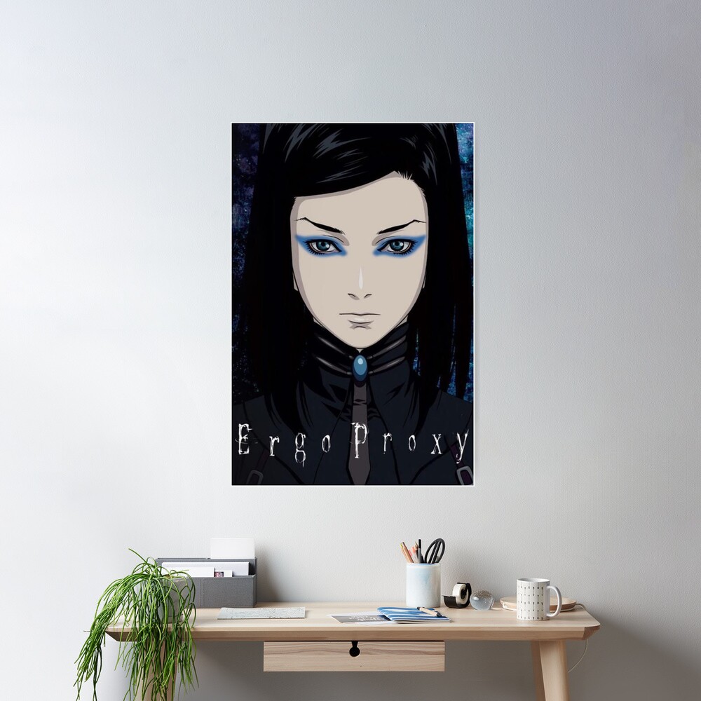 Ergo Proxy' Poster, picture, metal print, paint by moiart