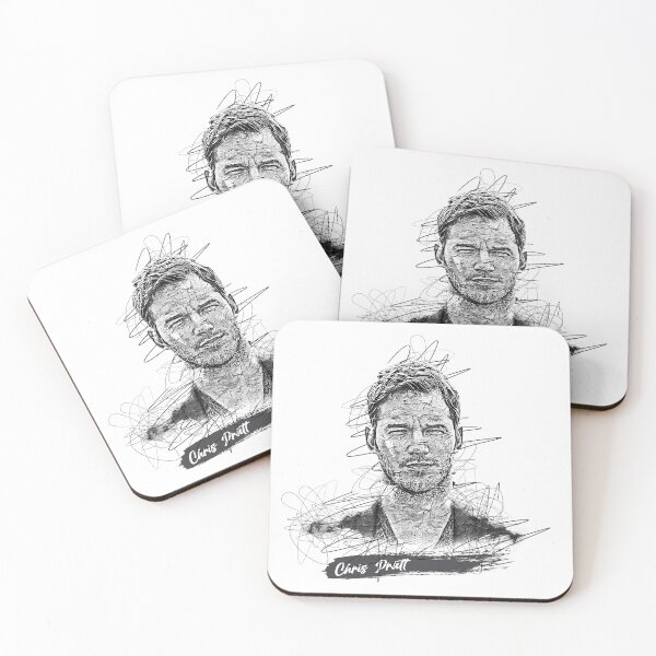 Item preview, Chris Pratt Abstrat Sketch Art, Chris Pratt designed and sold by graphic-genie.