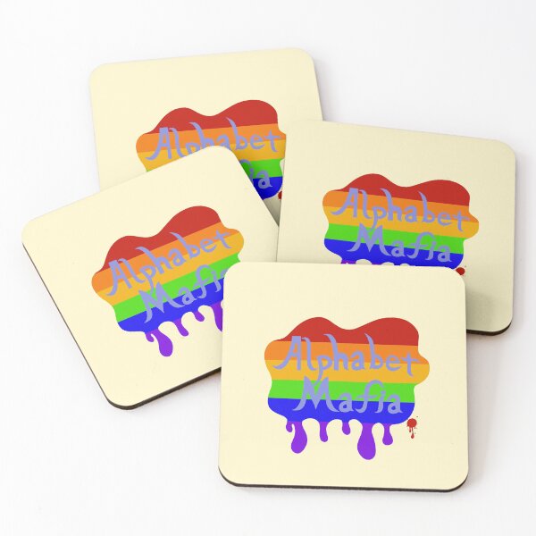 Item preview, Alphabet Mafia (Rainbow Flag) designed and sold by TomeOfCartoons.