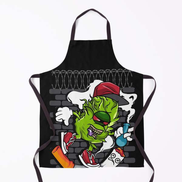 Item preview, Smoking Weed Cannabis Leaf Funny Gift designed and sold by woormle.