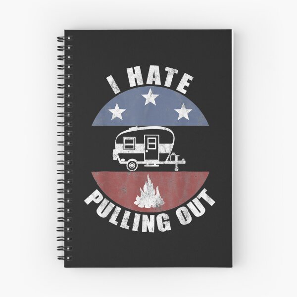 Item preview, I Hate Pulling Out Retro Travel Trailer Vintage Camper Lover TShirt60 designed and sold by tawanama.