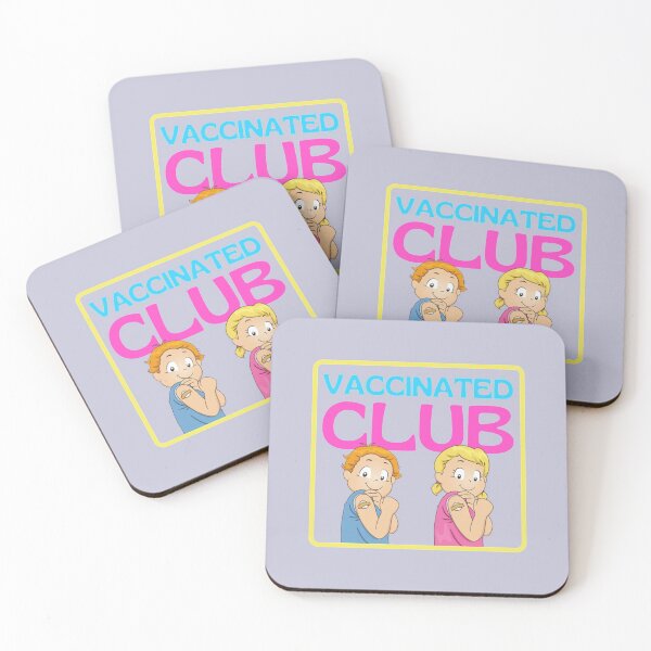 Item preview, Vaccinated Club  designed and sold by KAOCustomDesign.