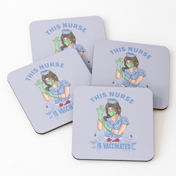 Item preview, This nurse is vaccinated designed and sold by KAOCustomDesign.
