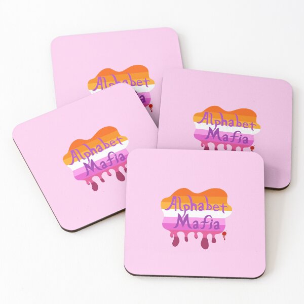 Item preview, Alphabet Mafia (Lesbian Flag) designed and sold by TomeOfCartoons.