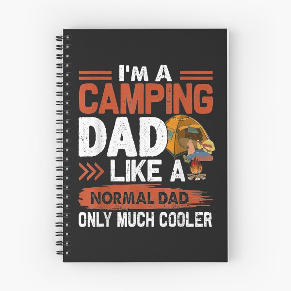 Item preview, Im A Camping Dad Like A Normal Dad Only Much Cooler TShirt61 designed and sold by tawanama.