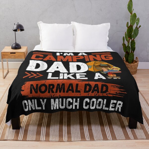 Item preview, Im A Camping Dad Like A Normal Dad Only Much Cooler TShirt61 designed and sold by tawanama.