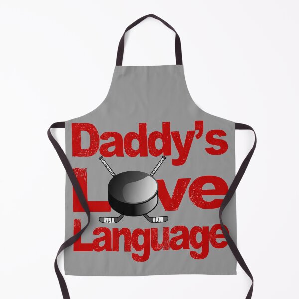 Aperçu de l'œuvre Le langage de l'amour de papa est le hockey créée et vendue par toddbrooney.