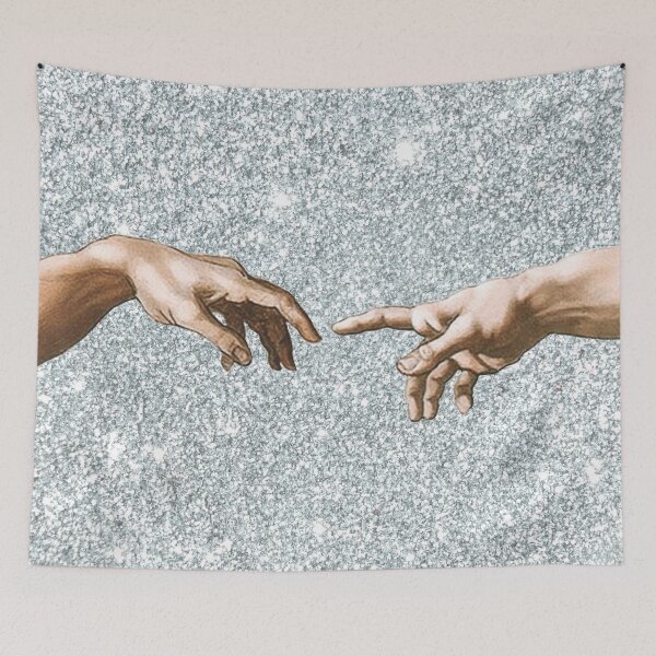 Item preview, Michelangelo The Creation of Adam designed and sold by ind3finite.