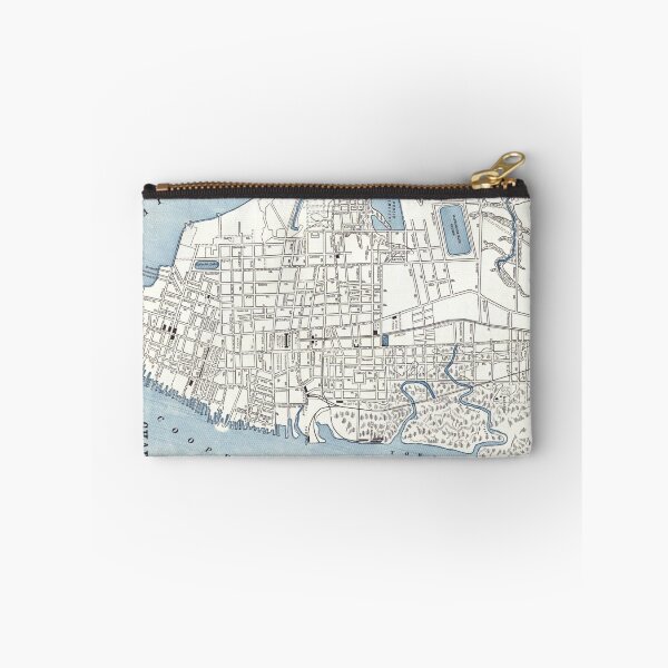 Item preview, Vintage Map of Charleston South Carolina (1898) designed and sold by BravuraMedia.