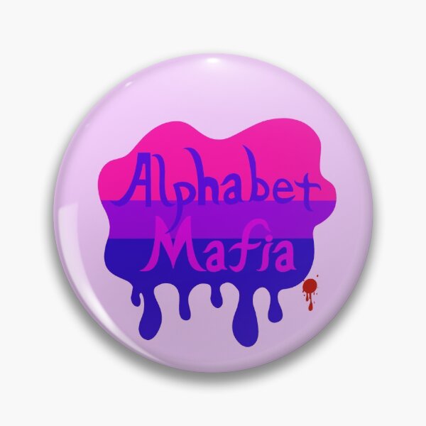 Artikelvorschau, Alphabet Mafia (Bi Flag) entworfen und verkauft von TomeOfCartoons.