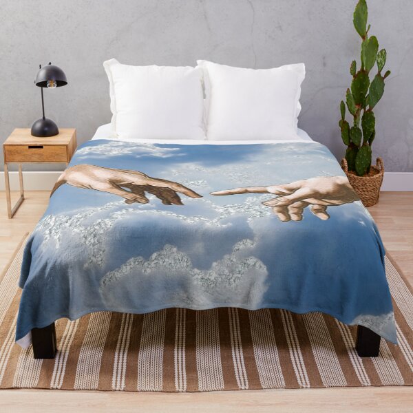 Item preview, Michelangelo The Creation of Adam Vintage Aesthetic designed and sold by ind3finite.