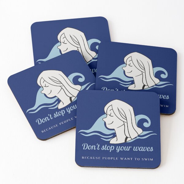 Item preview, Dont stop yourwaves because people want to swim designed and sold by wavethreat.