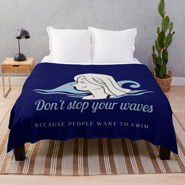 Item preview, Dont stop yourwaves because people want to swim designed and sold by wavethreat.