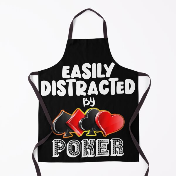 Item preview, Easily Distracted by Poker Card Games Lovers designed and sold by Nzgiftsandmore.