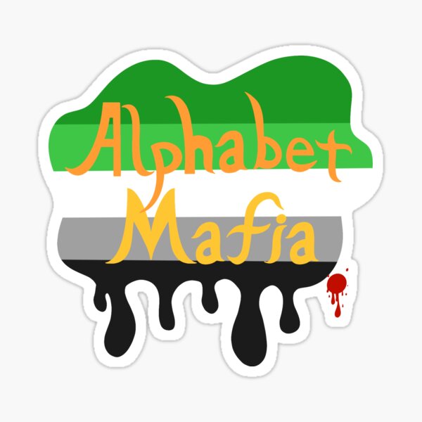 Artikel-Vorschau von Alphabet Mafia (Aromantic Flag), designt und verkauft von TomeOfCartoons.