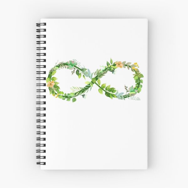 Item preview, FLORAL INFINITY SYMBOL  ARTWORK - BY AUSTRALIAN ARTIST JANE HOLLOWAY designed and sold by Jane Holloway.