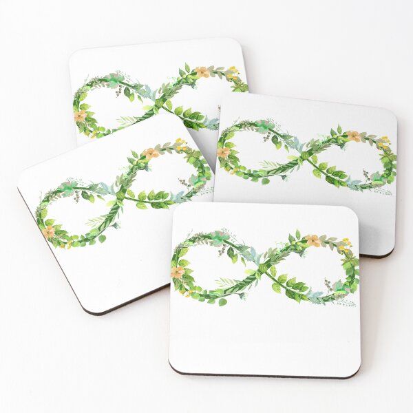 Item preview, FLORAL INFINITY SYMBOL  ARTWORK - BY AUSTRALIAN ARTIST JANE HOLLOWAY designed and sold by Jane Holloway.