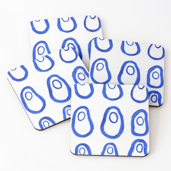Item preview, Blue avocado designed and sold by FJBourne.