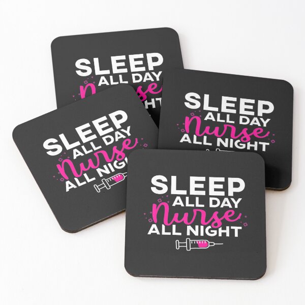 Item preview, Sleep All Day Nurse All Night TShirt18 designed and sold by tawanama.