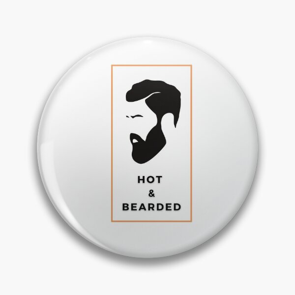 Item preview, Hot and Bearded designed and sold by badassgentleman.