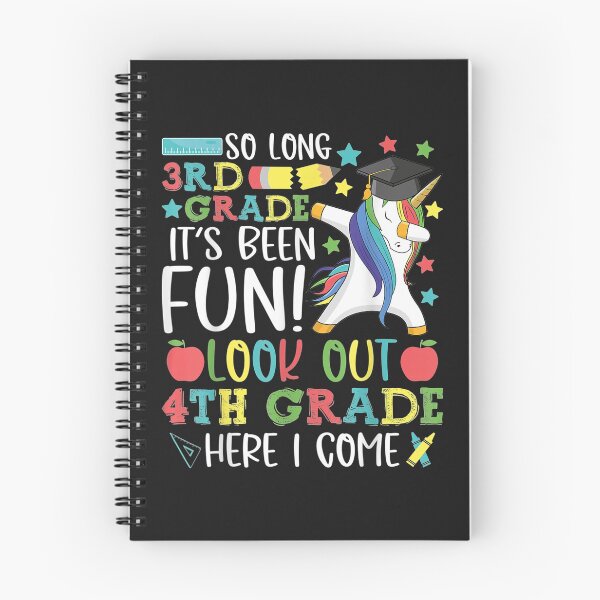 Item preview, So Long 3rd Grade 4th Grade Here I Come Dabbing Unicorn TShirt7 designed and sold by tawanama.