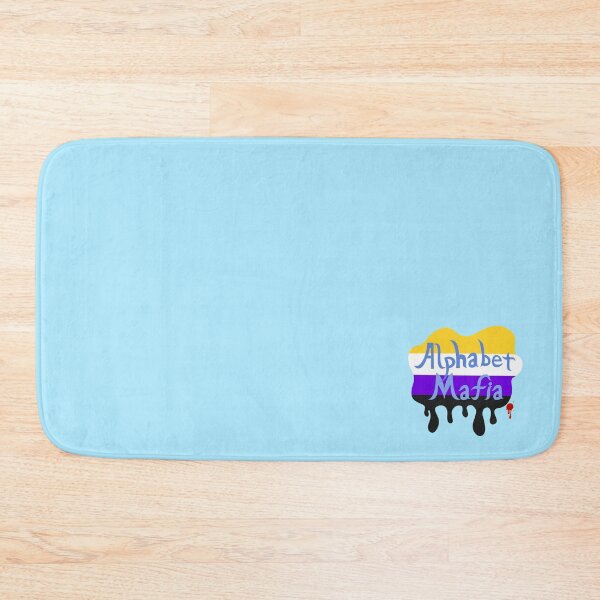 Item preview, Alphabet Mafia (Non-binary Flag) designed and sold by TomeOfCartoons.