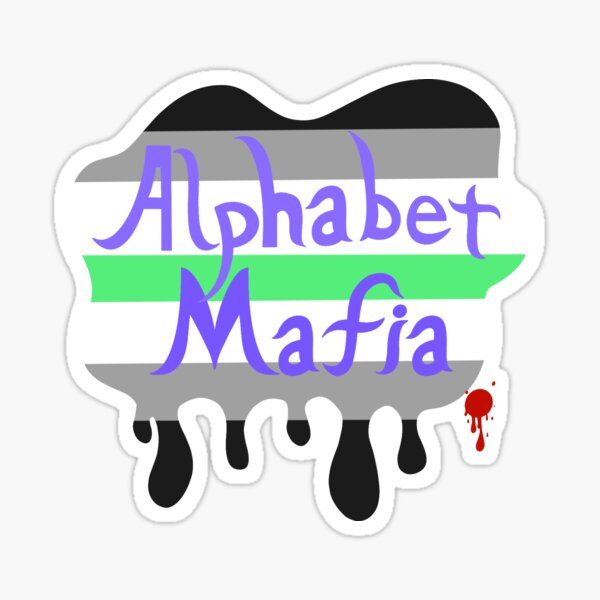 Artikel-Vorschau von Alphabet Mafia (Agender Flag), designt und verkauft von TomeOfCartoons.