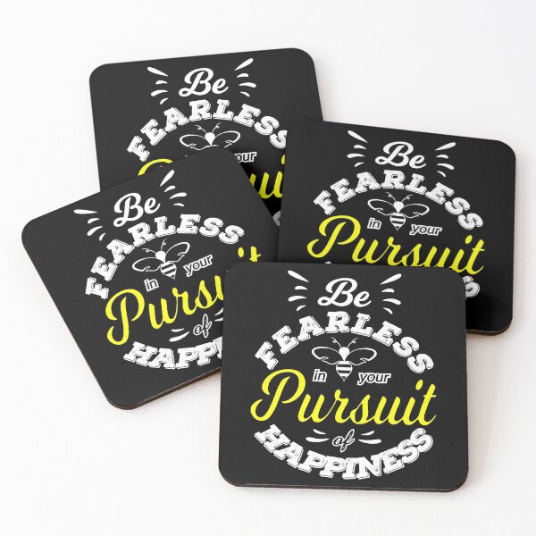 Item preview, Be fearless in your pursuit of happiness, Motivational Quote designed and sold by sweetlady635.