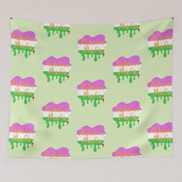 Item preview, Alphabet Mafia (Genderqueer Flag) designed and sold by TomeOfCartoons.