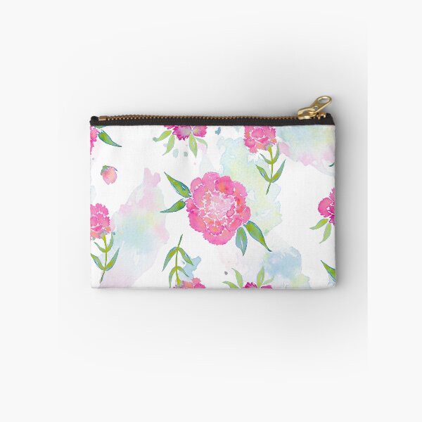 Item preview, Tickled Pink - Pink Watercolor Carnations - Watercolor Floral  designed and sold by Angelina Meyer.