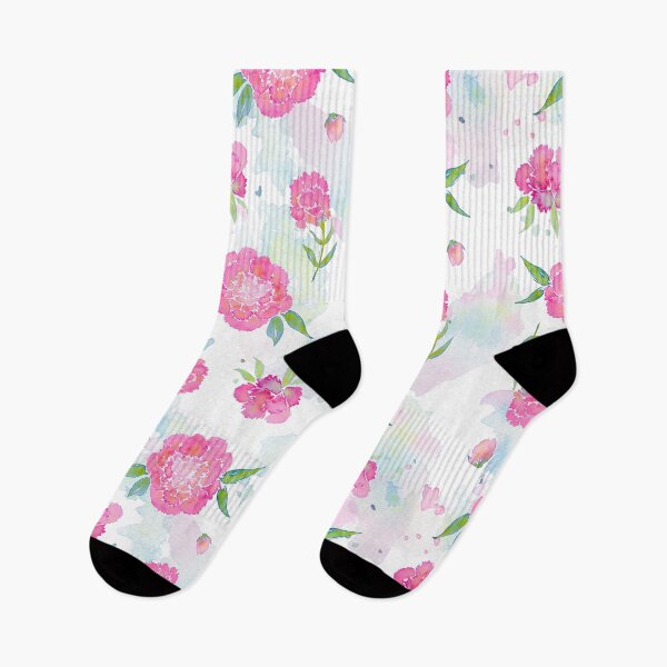 Item preview, Tickled Pink - Pink Watercolor Carnations - Watercolor Floral  designed and sold by Angelina Meyer.