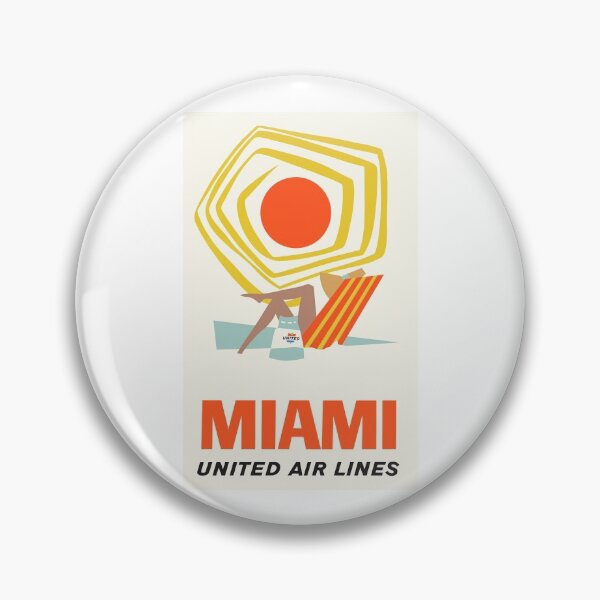 Item preview, Miami United Airlines designed and sold by AirlineBoutique.