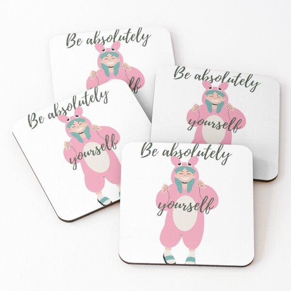 Item preview, Be absolutely yourself bunny girl designed and sold by wavethreat.