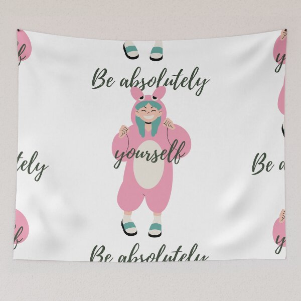 Item preview, Be absolutely yourself bunny girl designed and sold by wavethreat.