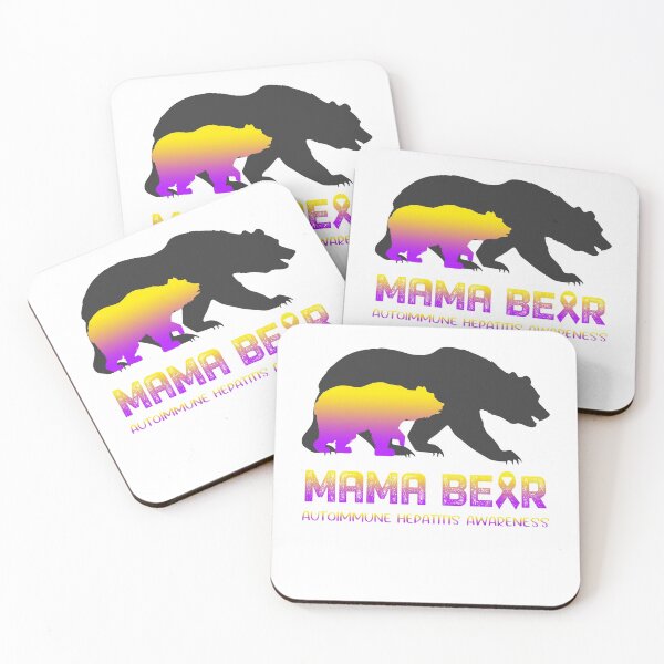 Item preview, Autoimmune Hepatitis Awareness Mama Bear Support Autoimmune Hepatitis designed and sold by Victormoratalla.