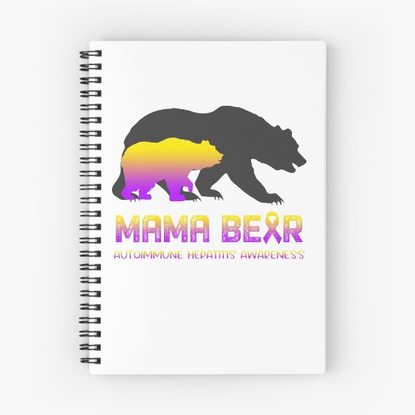 Item preview, Autoimmune Hepatitis Awareness Mama Bear Support Autoimmune Hepatitis designed and sold by Victormoratalla.