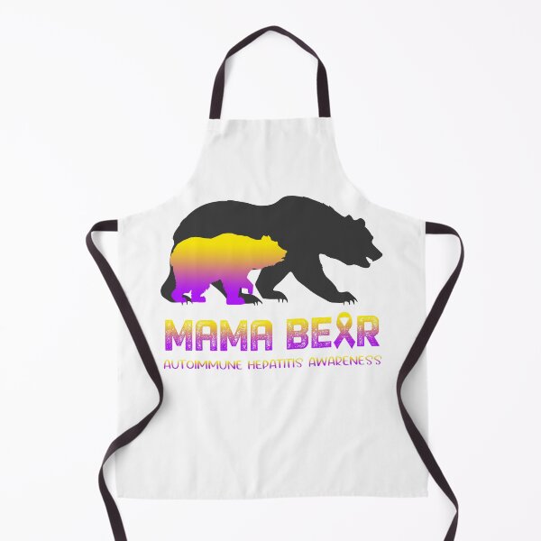 Item preview, Autoimmune Hepatitis Awareness Mama Bear Support Autoimmune Hepatitis designed and sold by Victormoratalla.