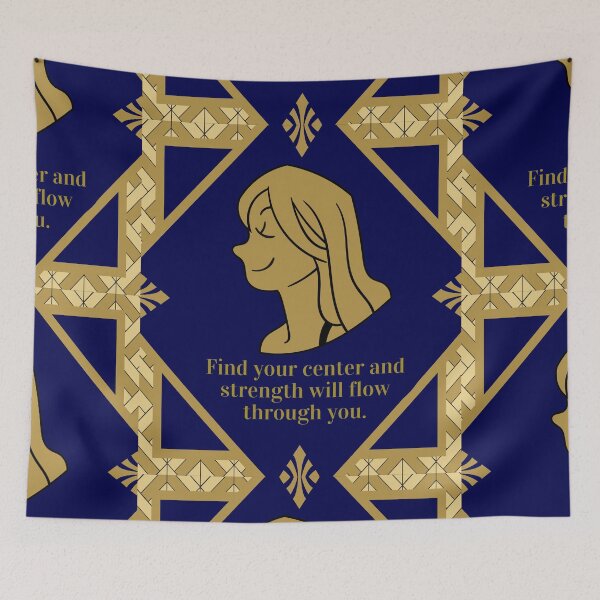 Item preview, Find your centre center and strength will flow through you designed and sold by wavethreat.