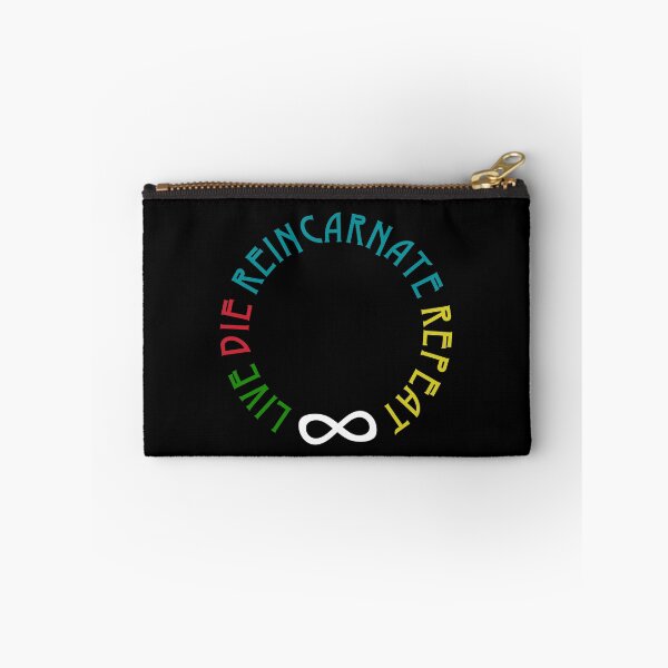 Item preview,  Live Die Reincarnate Repeat (Circle) designed and sold by superdumb70.