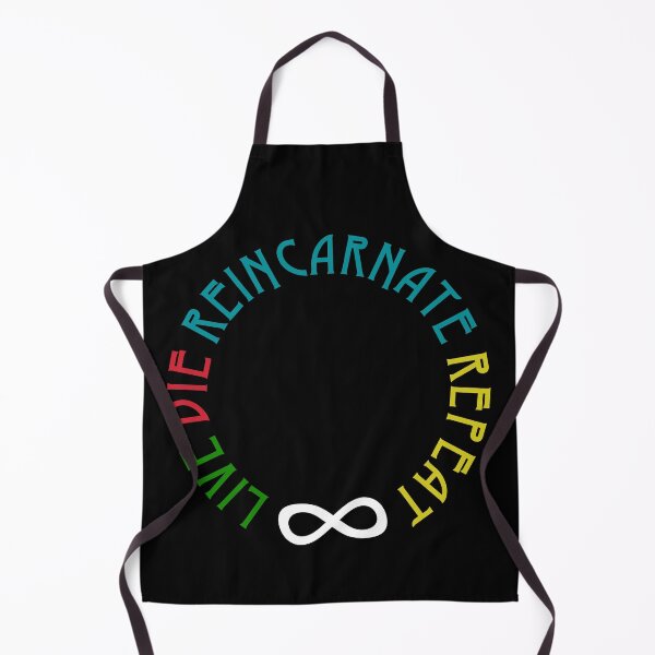 Item preview, Live Die Reincarnate Repeat (Circle) designed and sold by superdumb70.