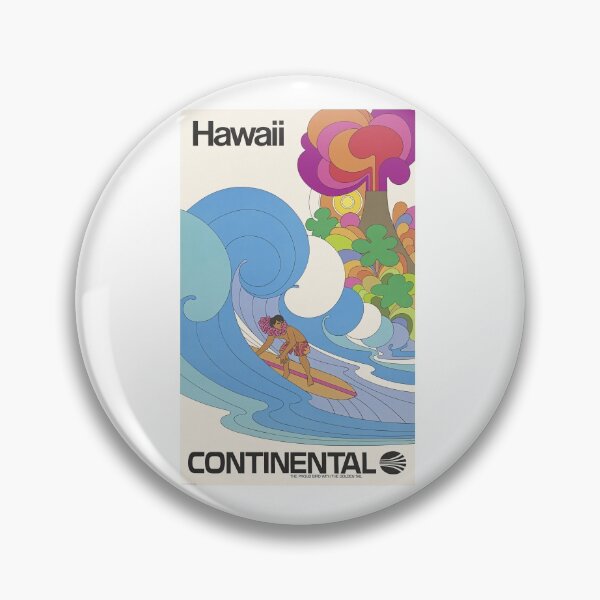 Artikelvorschau, Kunstwerk der Fluggesellschaft Hawaii entworfen und verkauft von AirlineBoutique.