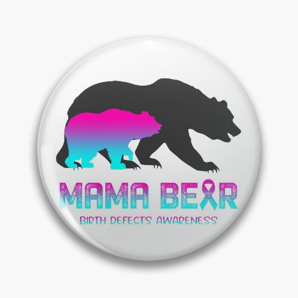 Item preview, Birth defects Awareness Mama Bear Support Birth defects designed and sold by Victormoratalla.
